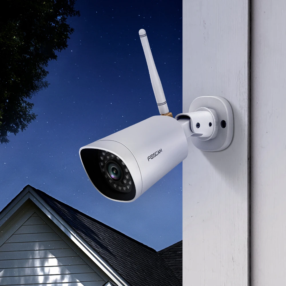 Foscam G4P супер HD 4MP(2 K) WiFi Водонепроницаемая камера безопасности с детектором движения человека 66 футов ночного видения Пуля IP камера