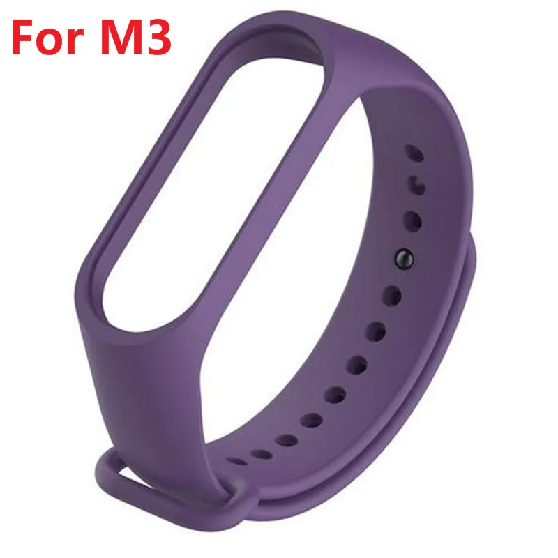 1x умный Браслет для xiaomi mi Band 3 4 спортивный ремешок часы силиконовый ремешок для xiaomi mi band 3 4 браслет mi band 4 3 ремешок - Цвет: For Xiaomi Mi Band 3