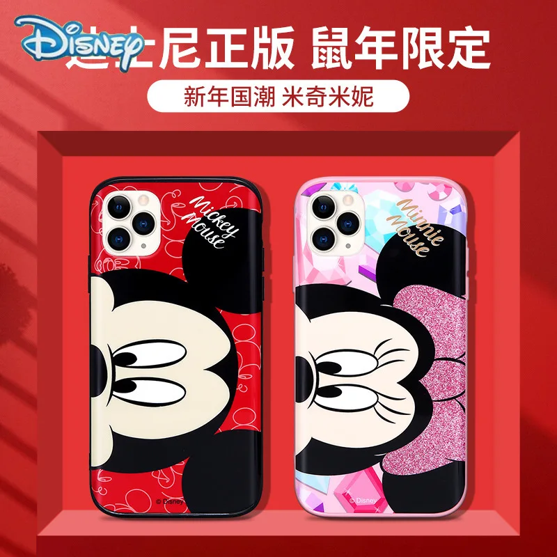 

Disney iPhone 11 case IMD case 11pro Max Mickey Mouse Donald Duck case