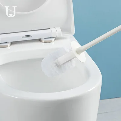 Xiaomi Набор ершиков для туалета ванной бытовой гигиенический душ щетка для ванной Чистящая Щетка с длинной ручкой, содержащий базовое L насадка для зубных щеток smart