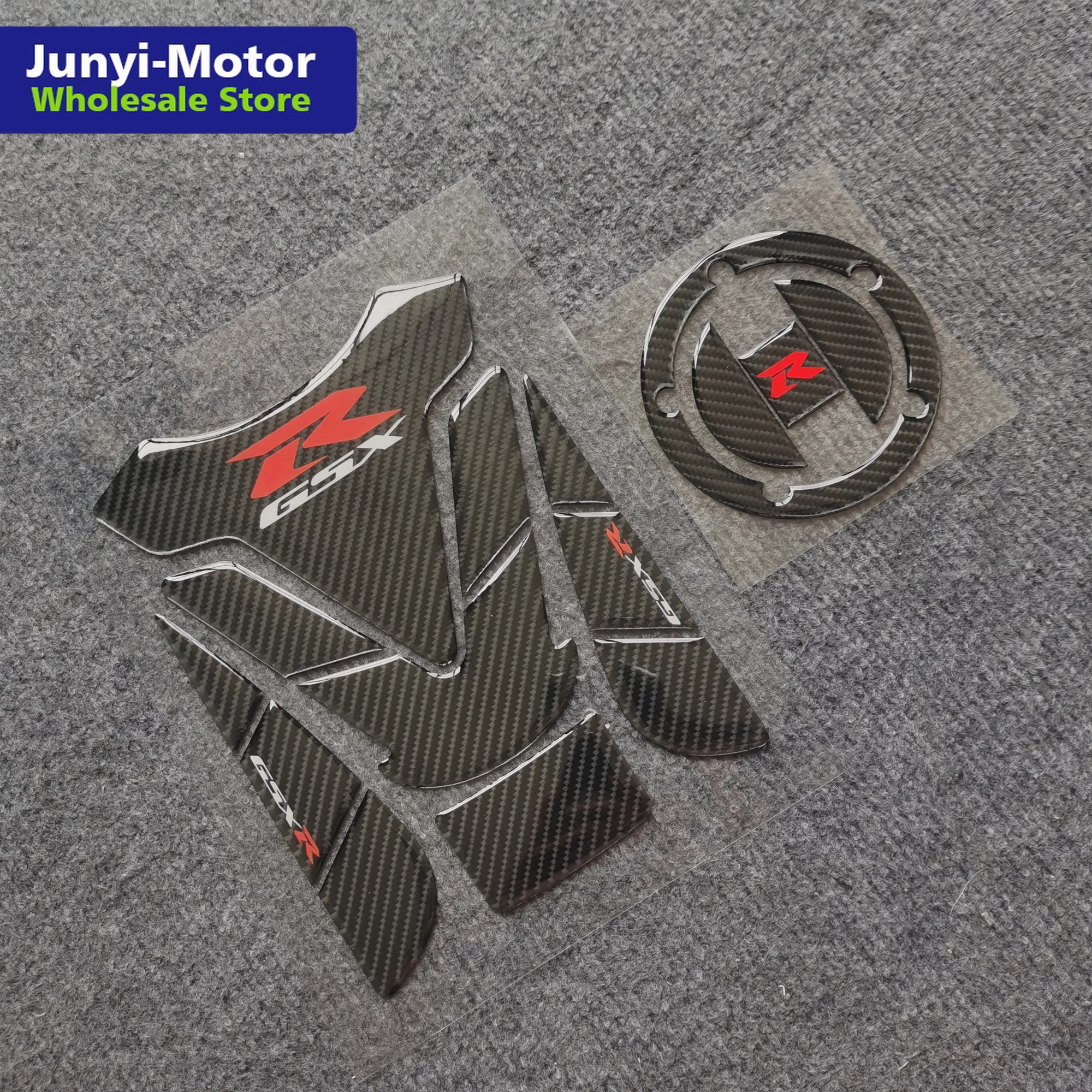 Наклейка на крышку резервуара для Suzuki GSX-R GSXR600 GSXR750 GSXR1000 GSX1300R украшение мотоцикла
