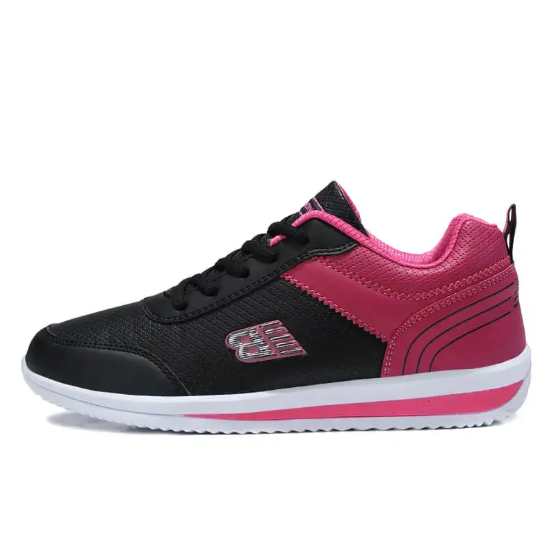 Size 35-41 New Fashion Tennis Shoes for Women Ultra-light Leather Blue Sneakers Gym Sport Shoes Tenis Feminino Basket Femme