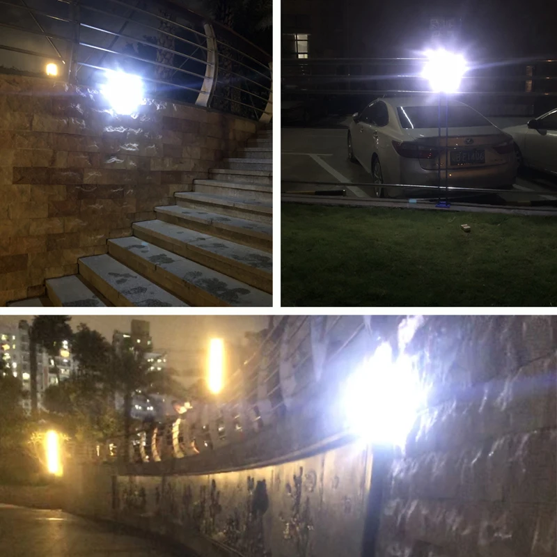 100 светодиодный солнечный светильник 3 Режим преобразования открытый Настенный