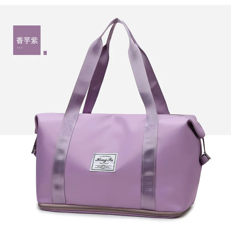 Separate Dry and Wet Gym Bag Female Swimming Bag Yoga Training Sports Bag Travel Bag Storage Bag Hand Luggage Large Bag