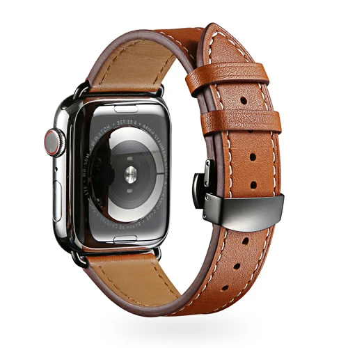13 Бабочка Туфли с ремешком и пряжкой для наручных часов Iwatch, 4/3/2/1 ремешок для наручных часов Apple Watch, версии 3, 4 года группа 44 мм 40 мм, 42 мм, 38 мм, версия ремень из натуральной кожи браслет - Цвет ремешка: 13