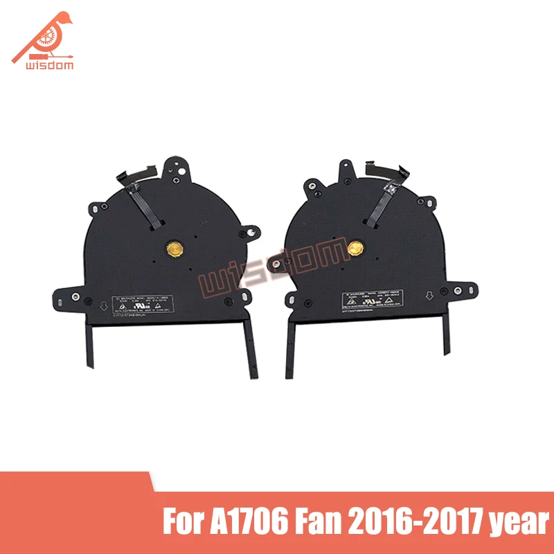 Стандартный полностью новый кулер для ноутбука A1706 вентилятор ЦП MacBook Pro 13 дюймов