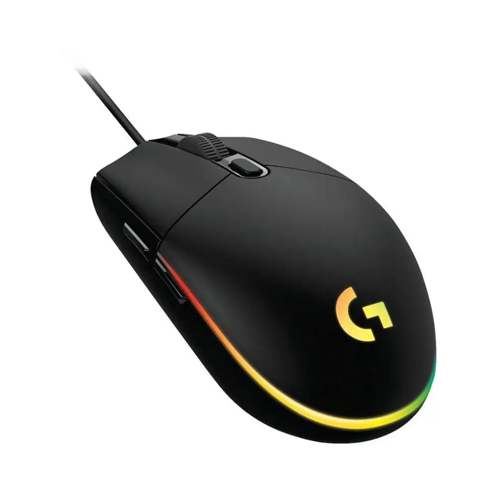 Мышь LOGITECH G102 LIGHTSYNC игровая оптическая проводная USB черный [910-005823] | Компьютеры и