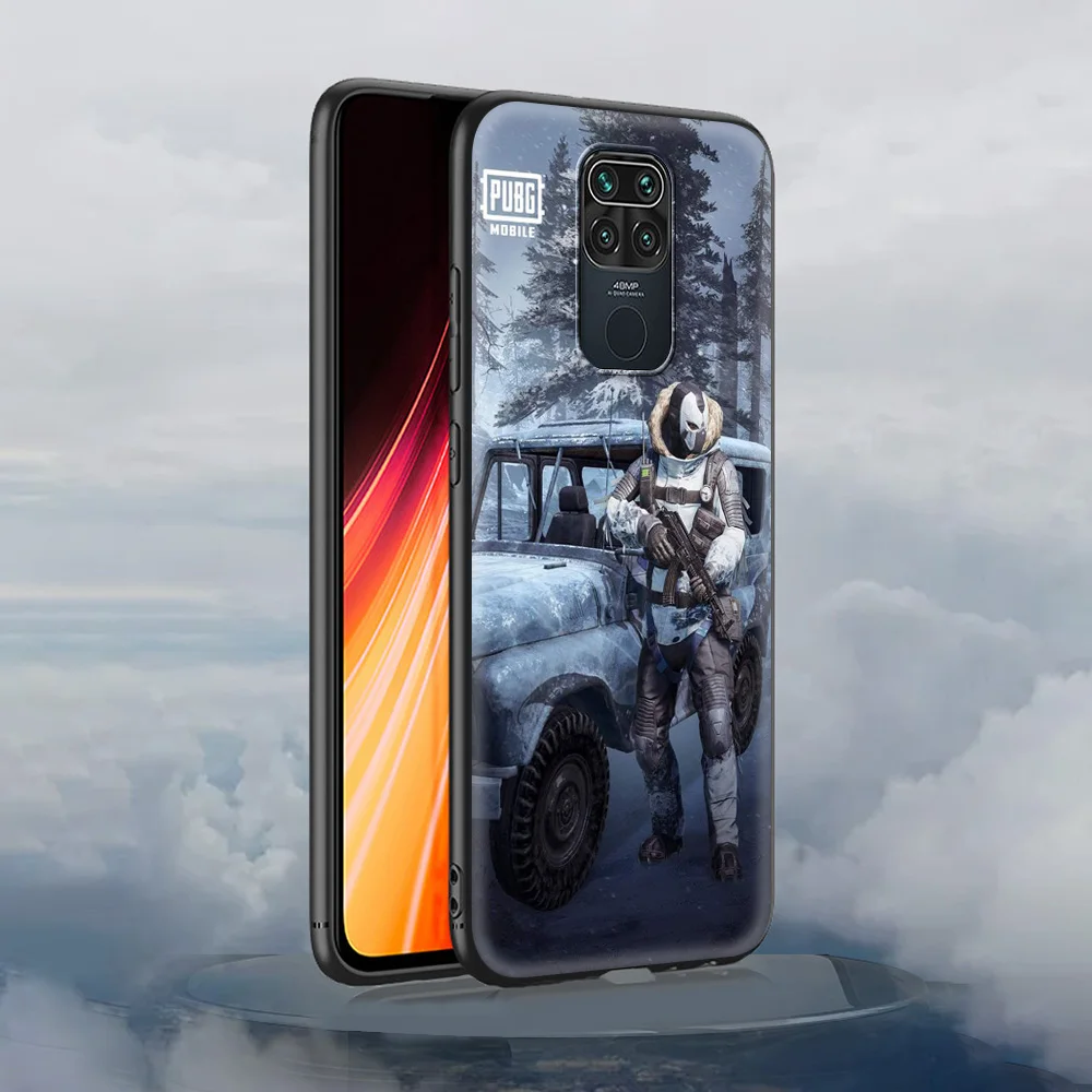

PUBG Game Luxury Thin Soft TPU Cover for Redmi Note 10 Pro MAX K40 Pro+ Case 9A 9C Note 9 9S 8 8T 8A Pro Coque