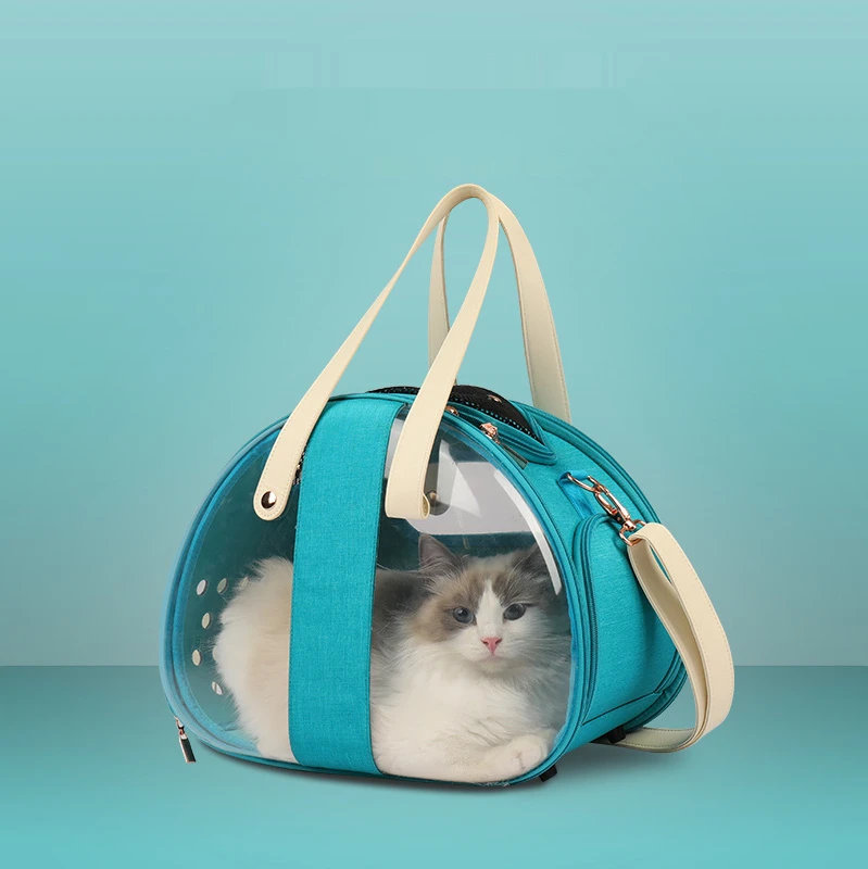 

Pet Bag Collapsible Pet Out Carry-on Bag Space Cat Bag One-shoulder Bag Cat and Dog Hand Breathable Air Box