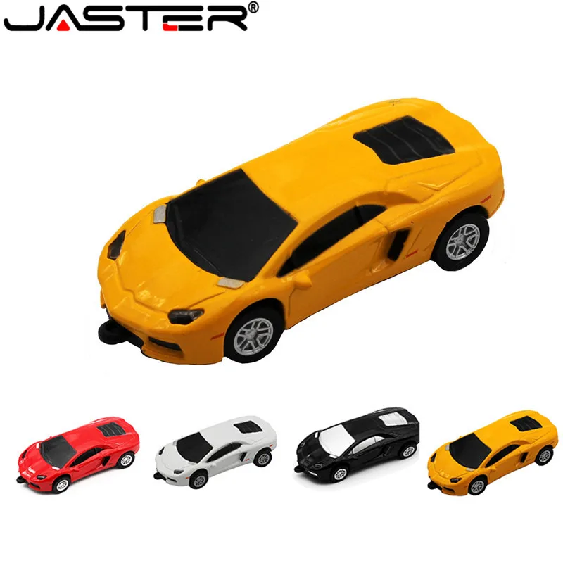 JASTER Новый мини спортивный автомобиль Форма pendrive 32 Гб 16 64 крутая ручка usb привод