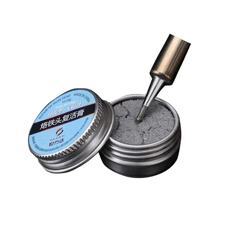 

Soldering Iron Lead-Free Tip Refresher Clean Paste for Oxide Solder Iron Tip Y98E