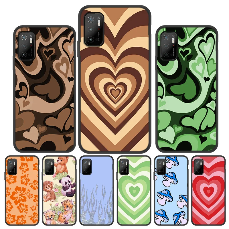 

Heart Circle Case For Xiaomi Redmi 9T Case Soft Silicone For Xiaomi Redmi 8 8A 9 9A 9C Funda Redmi Note 8 9 10 Pro 9S 10S Cover