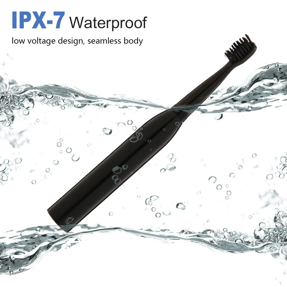 

Ultrasonic Sonic Electric Toothbrush USB Rechargeable Tooth Brushes Washable Electronic Whitening Teeth Brush Adult Brush