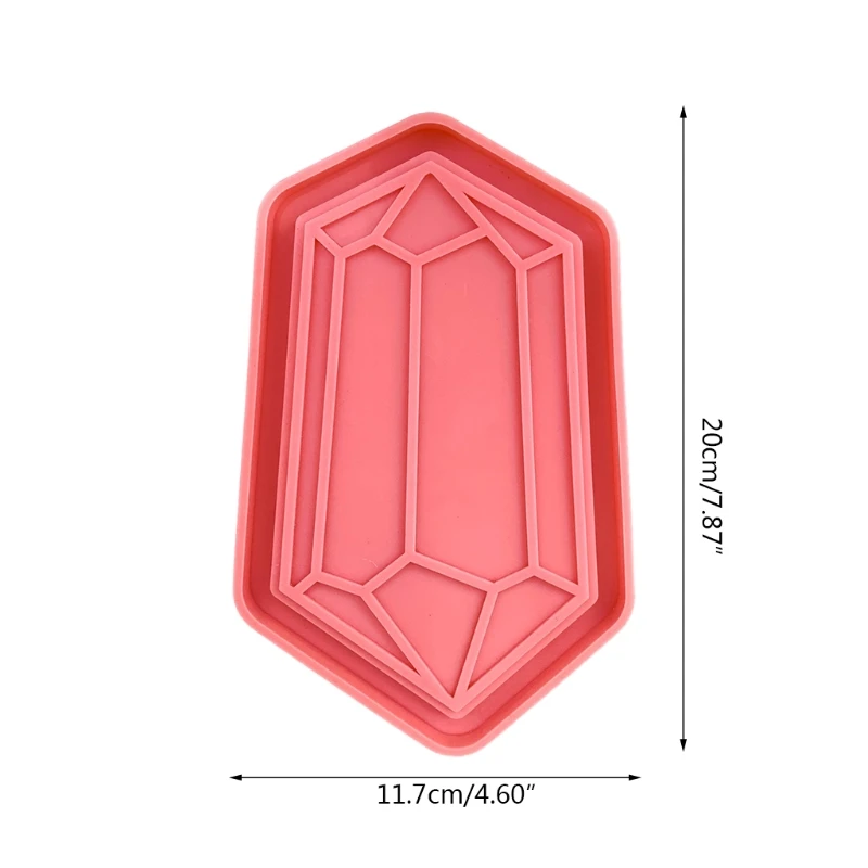 

Serving Tray Epoxy Resin Mold Fruit Snack Plate Silicone Mould DIY Crafts Jewelry Holder Home Decortaion Casting Tool