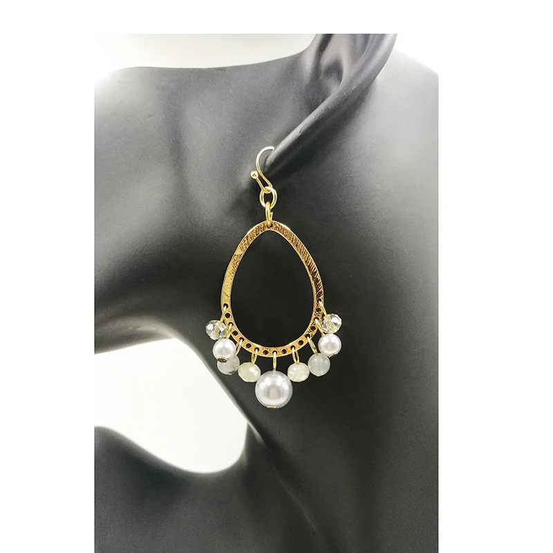 Женские серьги с подвеской в подарок от производителя из сплава Zine | Украшения и