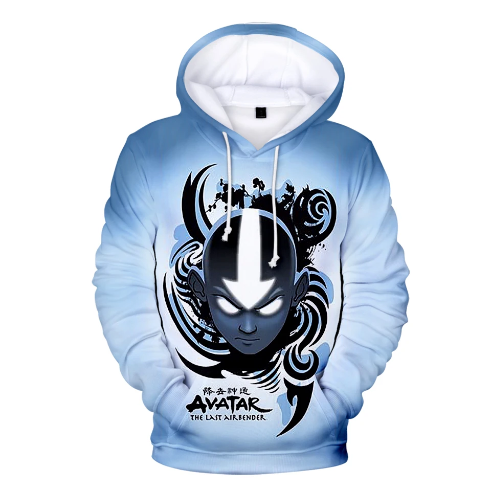Толстовка с аниме Последний Воздушный Бандер мужская и женская одежда Аватар для