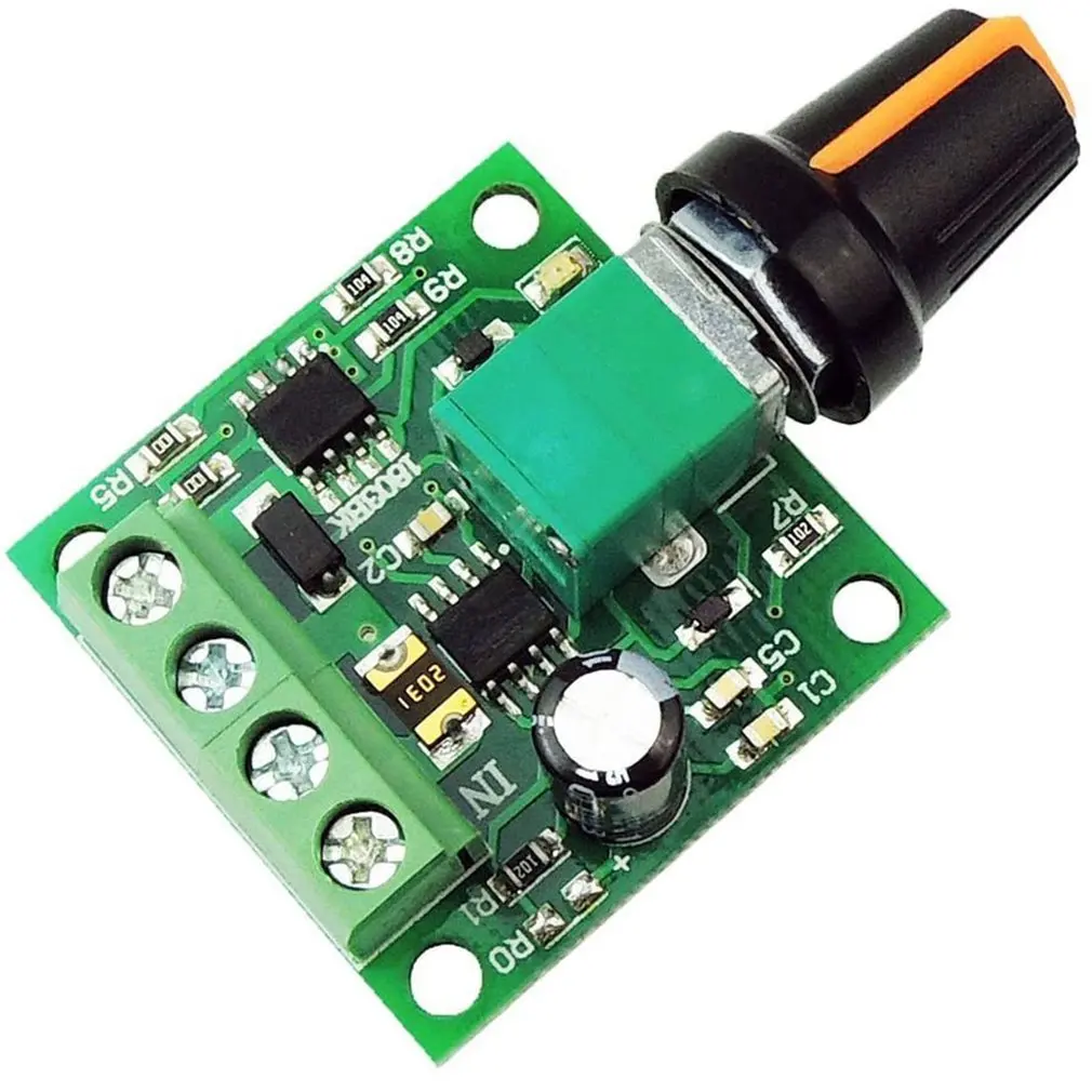 

PWM DC motor governor 1.8V 3V 5V 6V 12V 2A speed switch switch function 1803BK Motor Speed Control PWM