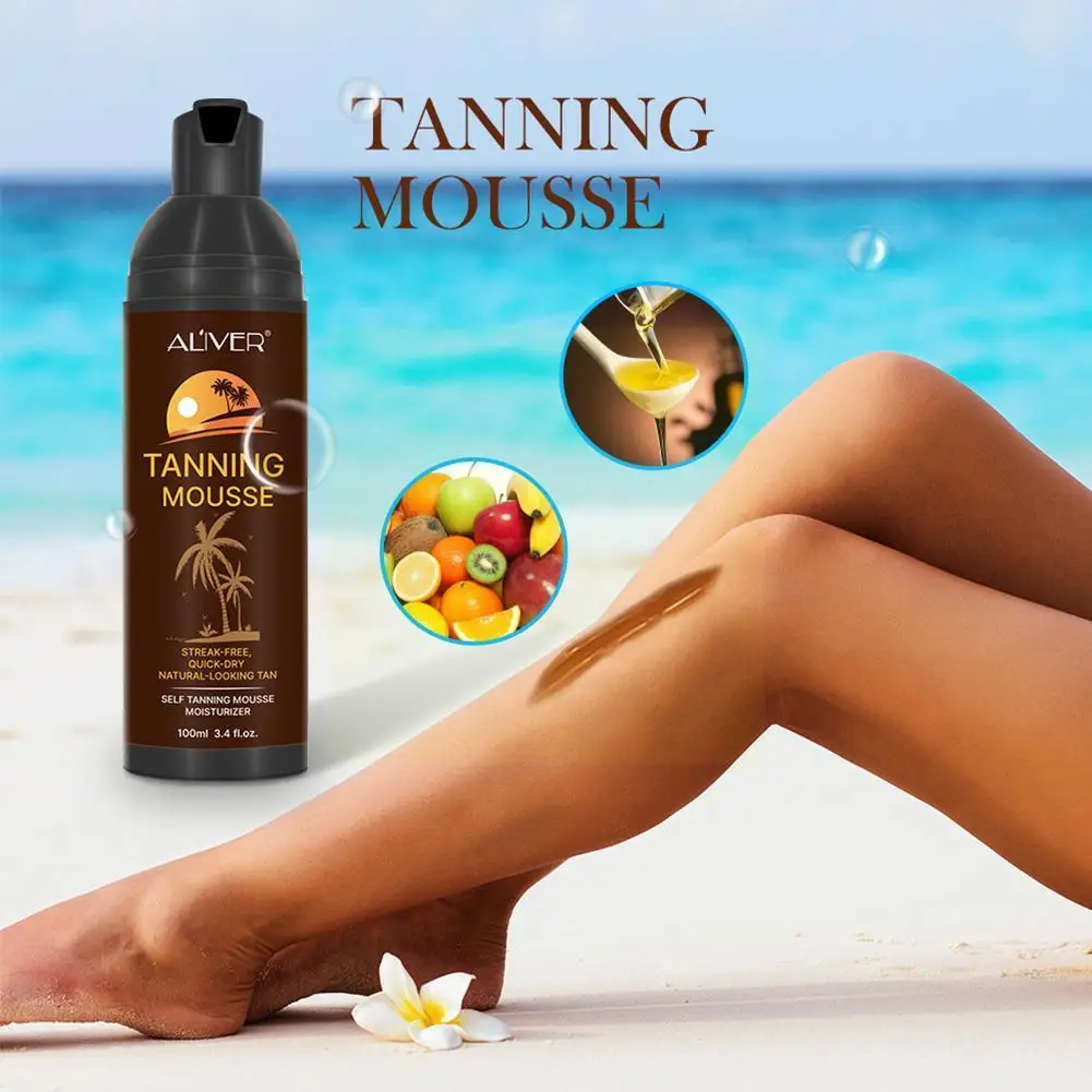 

Лосьон для загара с быстрым солярием и бледным цветом лица, равномерный крем для лица, загар, бронзер для тела A1G6