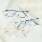 Прозрачные Круглые Искусственные очки для мужчин и женщин, мужские очки по рецепту, женская модель-1,0-1,5-2,0-2,5-3,0