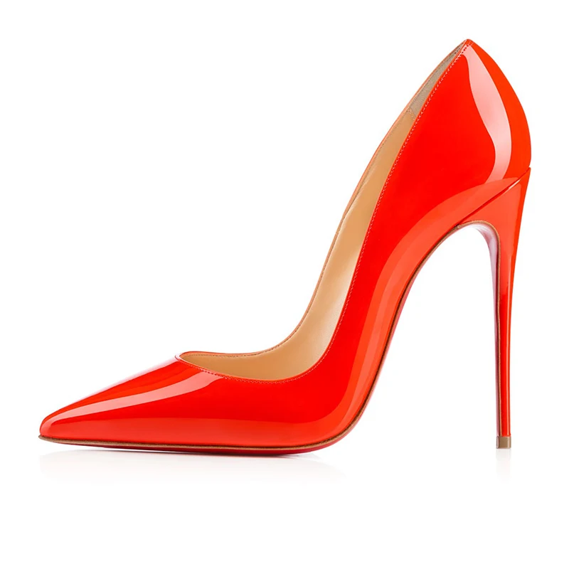 

Luxury Pumps 4 Color Sexy Platform Clear Women High Heels 8 10 12cm Blue Red Bottom Ladies Mules Wedding Party Dress Shoes 35-44