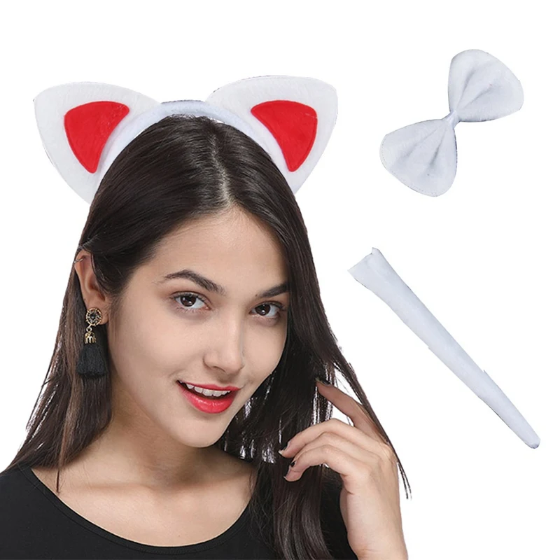 Плоская повязка на голову с мультяшным животным Детская головной убор три