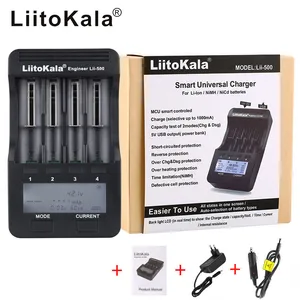 liitokala lii 500 lii pd4 lii 500s lcd 3 7v 18650 18350 18500 21700 20700b 20700 14500 26650 aa nimh lithium battery charger free global shipping