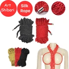 Профессиональный бондаж, секс-веревка, шибари, искусство, ведомый, мягкий шелк, хлопок, для взрослых, БДСМ, обвязка, ролевые игры