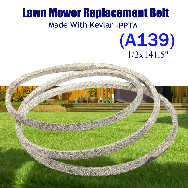 

Mower Belt Make With Kevlar for J/OHN DEERE GX21833 for T/oro 119-8820 1198820 For T/imecutter SS 5000 5060 50 1/2x141.5" A139