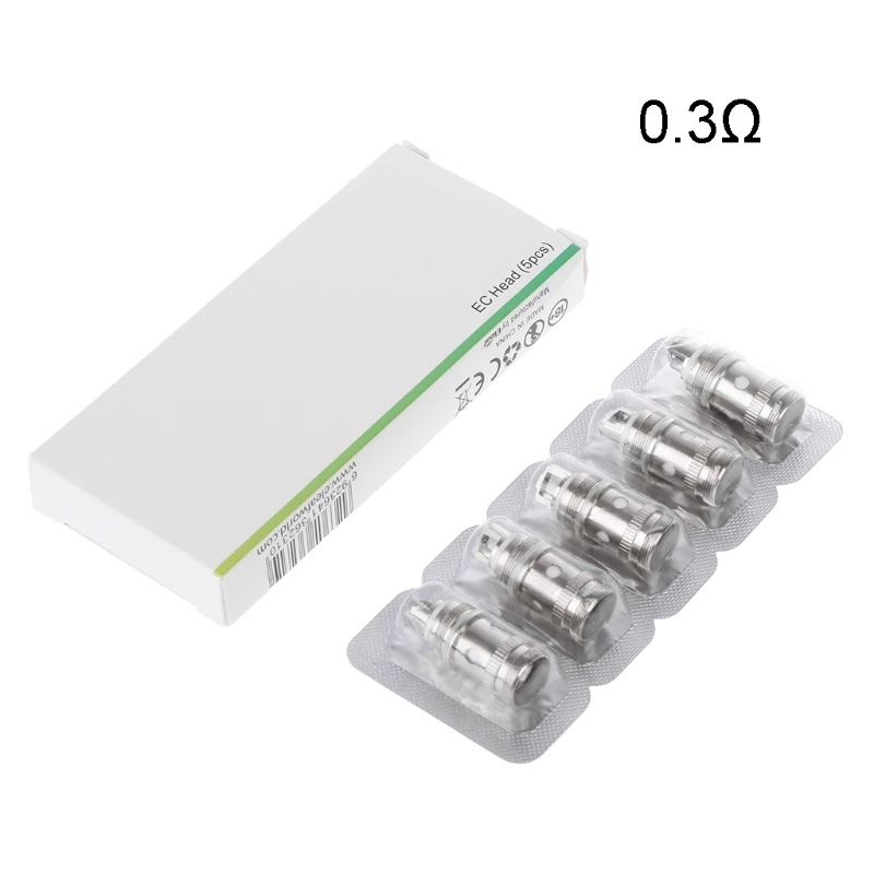 

5Pcs/box Replacement Coil Head 0.18/0.3/0.5 for iStick Pico 75W iJust2 Melo 3