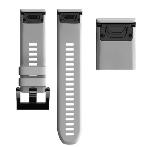 26 20 22MM Watchband For Garmin Fenix 5 5S 5X Plus 6 6X Pro 3HR Fenix 7 7X Pro Fenix 8 E Epix Gen2 Silicone Watch Strap QuickFit