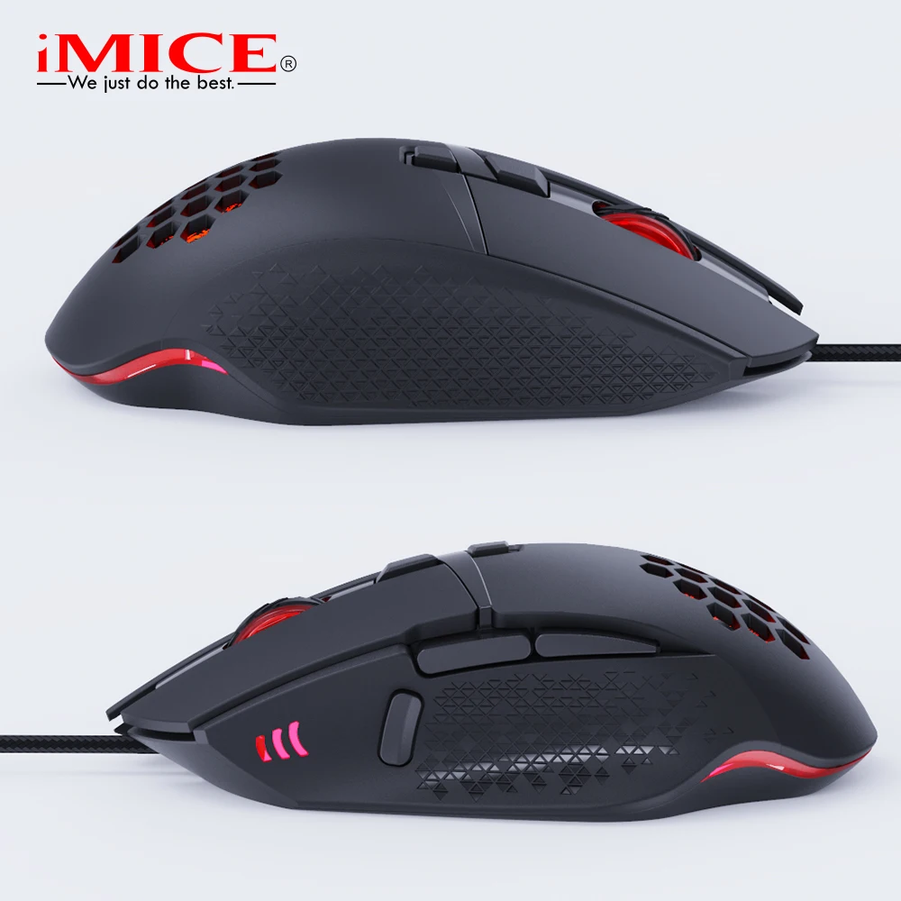 wired led gaming mouse 7200 dpi computer mouse gamer usb ergonomic mause with cable for pc laptop rgb optical mice with backlit free global shipping