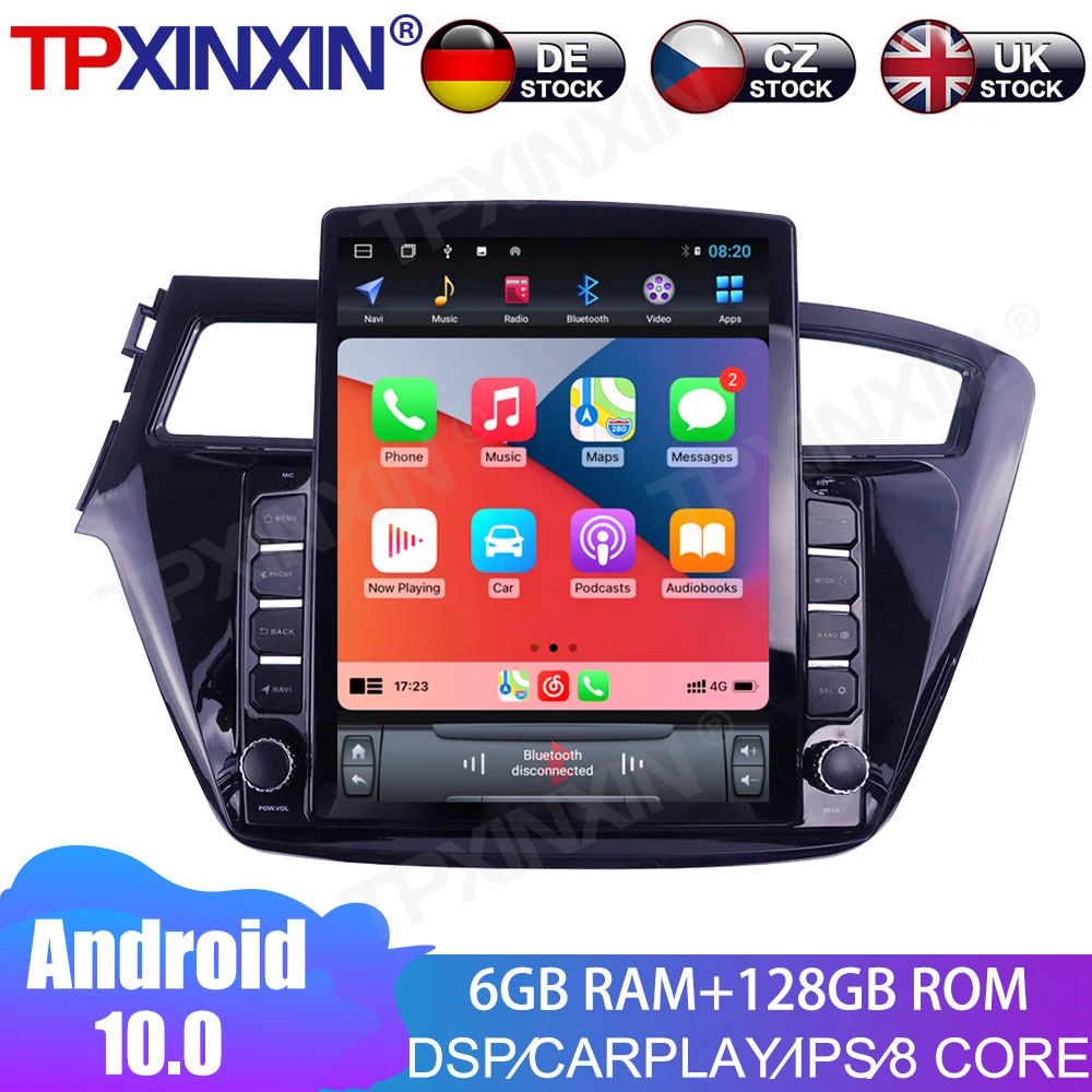 

Android 10 For Hyundai I20 2013 2014 2015 2016 2017 Car Multimedia Radio IPS Touch Screen Stereo Receiver Player GPS Navigation