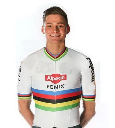 

2020 ALPECIN FENIX команда чемпионов мира только с коротким рукавом Велоспорт Джерси летняя велосипедная одежда ROPA CICLISMO с лентой