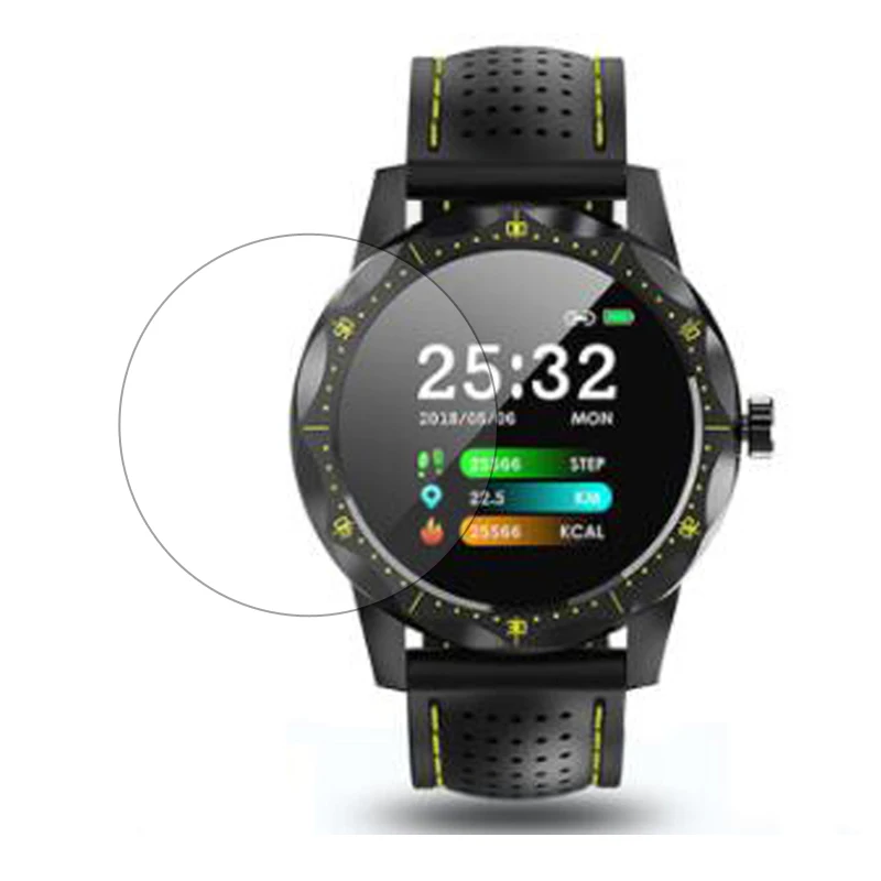 

Смарт-часы защитная пленка из закаленного стекла прозрачная защита для COLMI звездного неба 1 Смарт-часы закаленное ЖК-дисплей Экран дисплея Защитная крышка