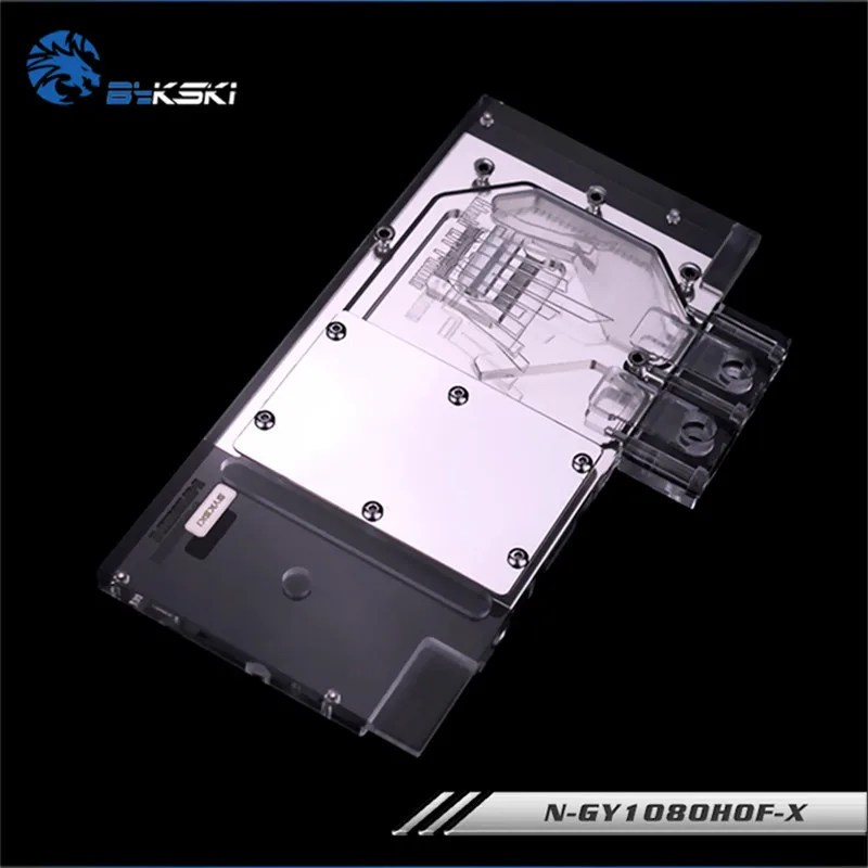 Водяной блок Bykski с полным покрытием графического процессора для видеокарты GALAX