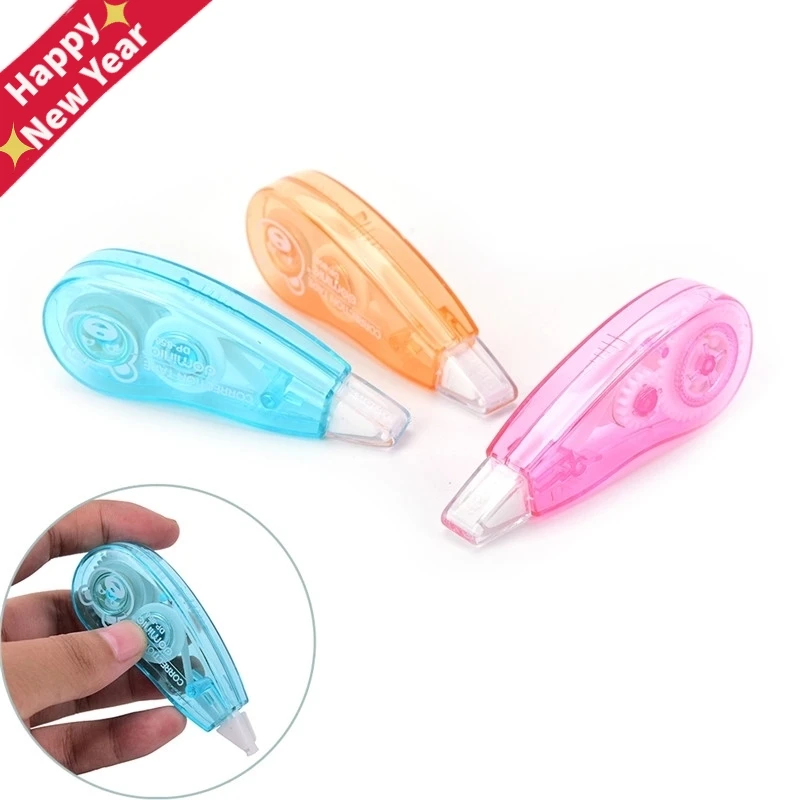 

Correction Tape Useful Mini Double Sided Adhesive Roller, Tape Glue Dot Liner Petit Disposable Size:5Mm*6M