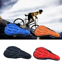 mtb mountain bike cycling thicken comfort extra 3d gel cushion silicone ultra soft bicycle saddle cushion