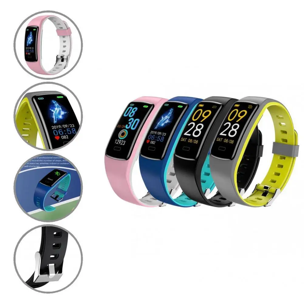 

Smart Wristband Exquisite 0.96 Inch IP67 Waterproof Sport Watch IP67 Waterproof Blood Pressure Measurement Smart Watch