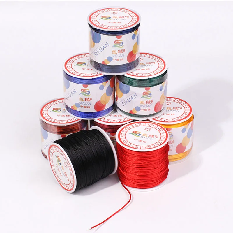 

Kovict 1pcs 1.5mm 55meter/roll nylon rope for Pacifier chain Accessories