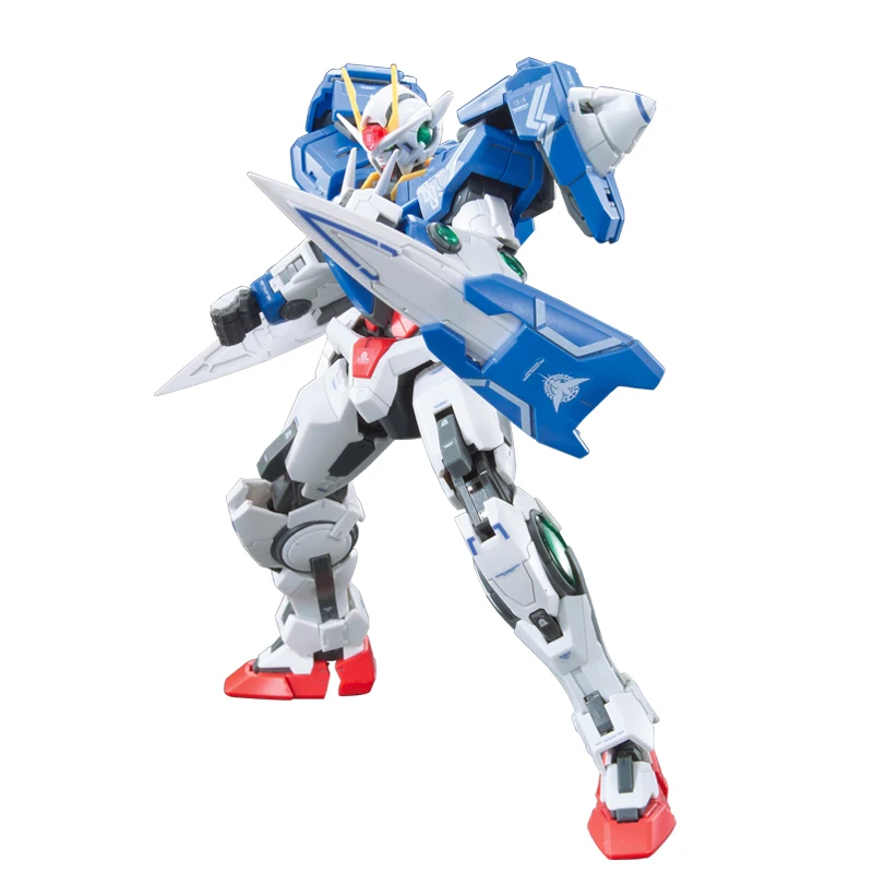 Bandai натуральная RG 1/144 аниме HG 00 Райзер воина гундама GN 0000 модель в собранном виде 13