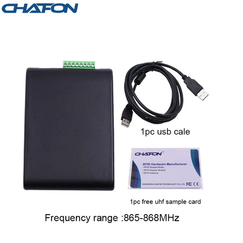 Chafon CF-RU5202 1m uhf устройство для чтения настольных карт, имитация клавиатуры, без драйвера для контроля доступа