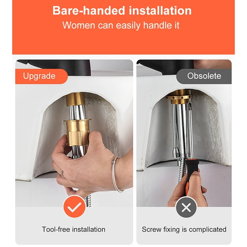 

Faucet Bathroom Sink Faucets Hot Cold Water Mixer Crane Deck Mounted Single Hole Bath Tap