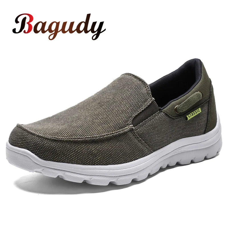 Летняя Мужская дышащая парусиновая обувь Модные джинсы Повседневная мужская