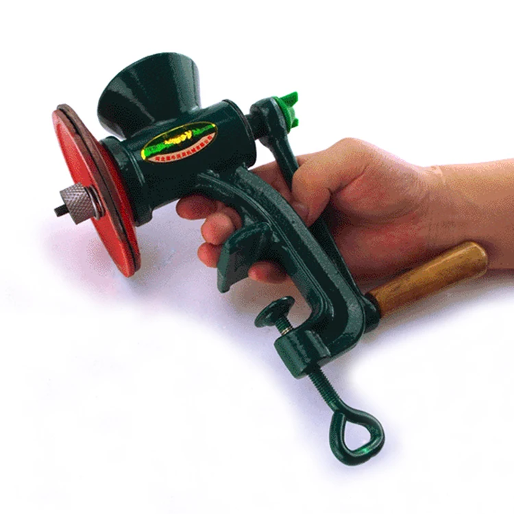 Cast iron household grinder Manual grinder grinder Meat grinder Grain machine Hand crank grinder