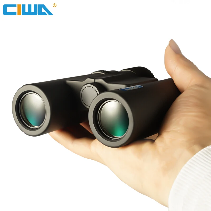 CIWA 10X26 Binoculars HD Outdoor Travel Professional Optical Camping Hunting Portable Telescope with Tripod Interface