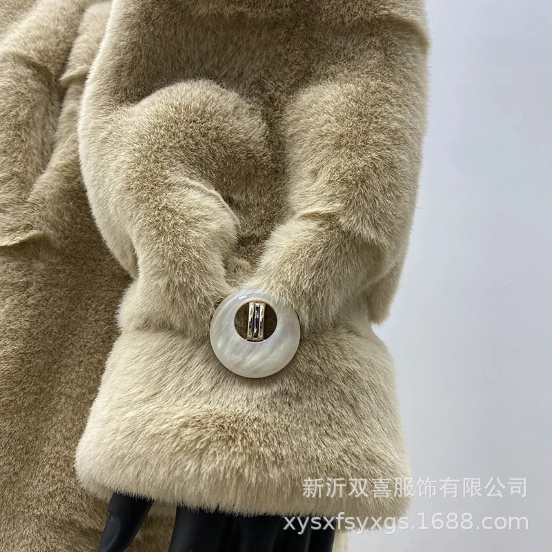 real women mink coats female mink fur coat genuine long fur coat ladies winter clothes oversize 6xl 5xl 7xl imitation fur coats