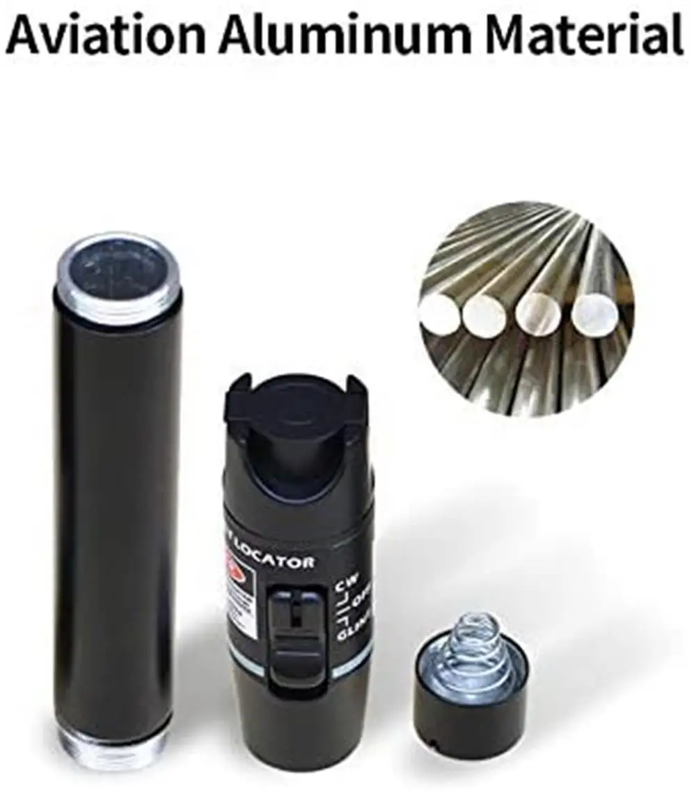 Visual Fault Locator + FC/LC Connector Kit 30mW 30KM VFL Include Single Mode 9/125um Red Light Pen | Fiber Optic Equipment