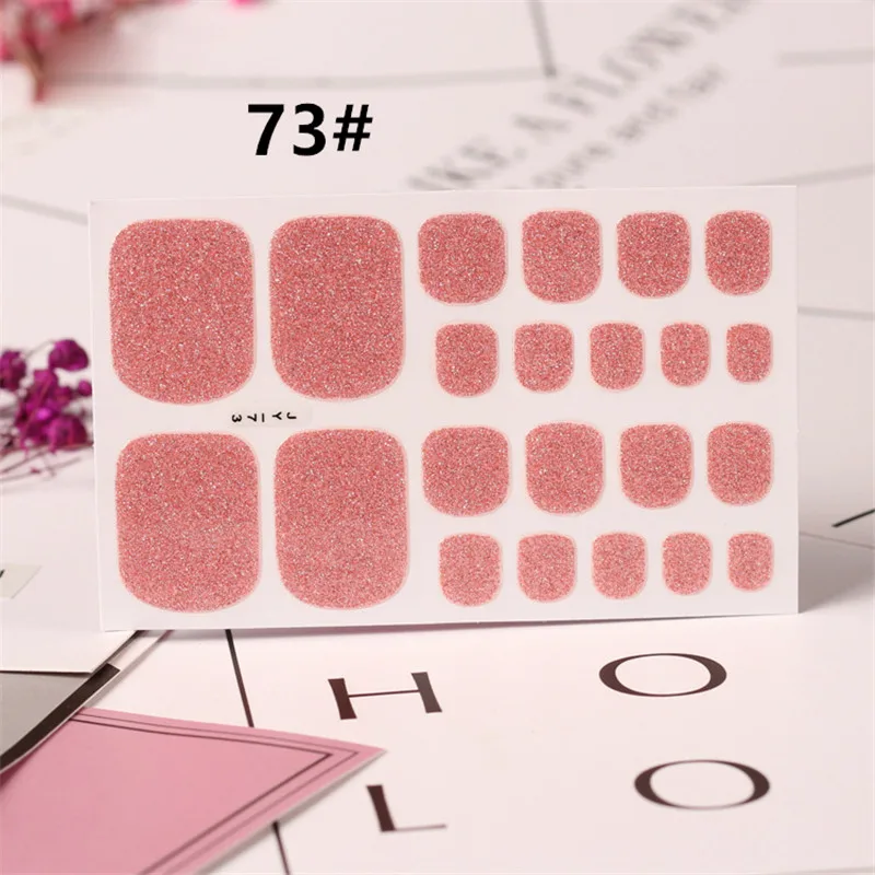 1 лист градиентного блестящего порошка наклейка для ногтей красивые Типсы