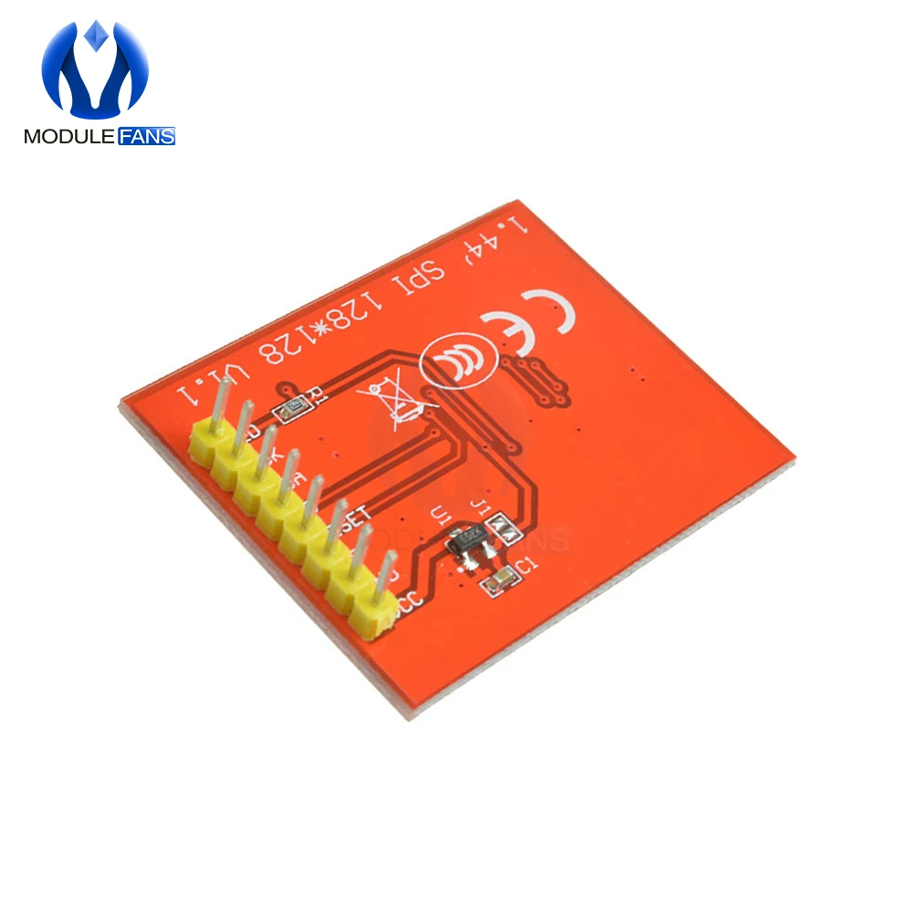 7PIN 7P 1 44 дюймов &quot128*128 128X128 цветной TFT Красный ЖК дисплей модуль экран с SPI