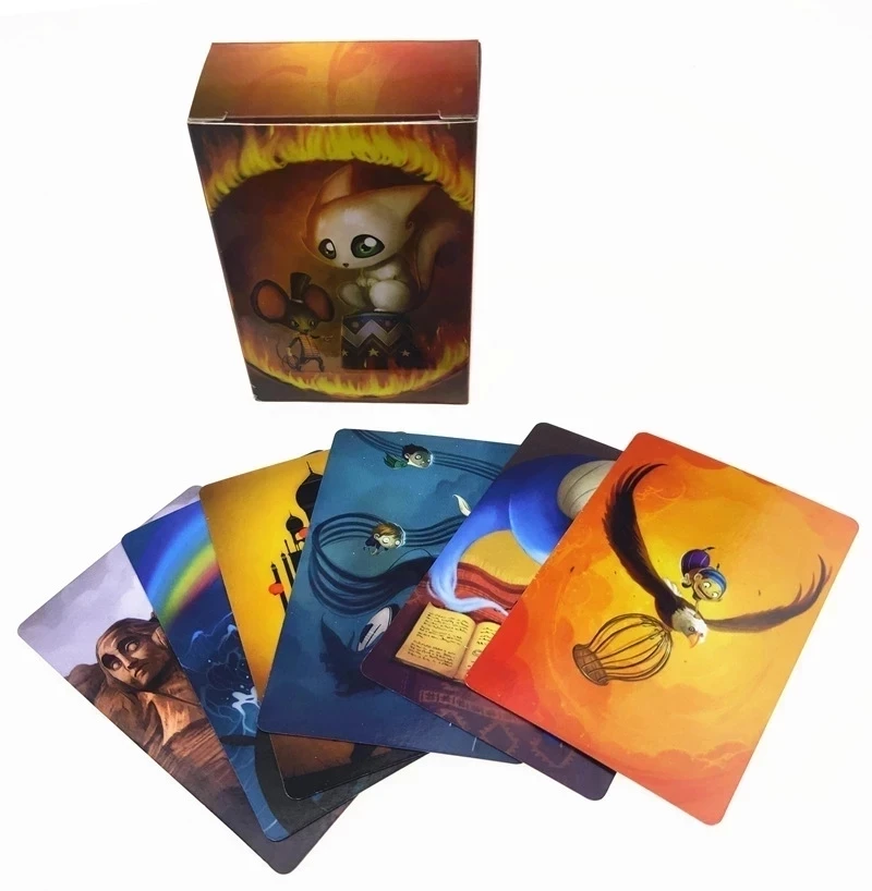 New Dixit Board Game Family Entertaining Cards 3-6 Players English Edition Adults Children Party Expand Full Pack Gift | Спорт и